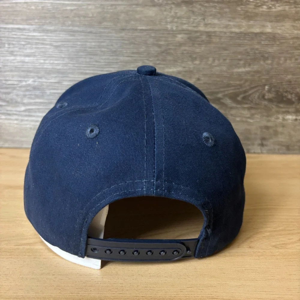 USS Iowa Hat Cap Snap Back Blue Navy BB 61 Adjustable